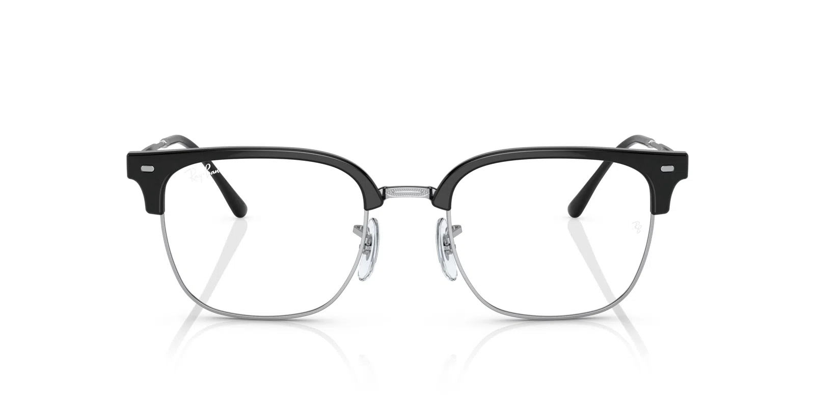 Ray-Ban New Clubmaster 7216 Eyeglasses - Blue On Gunmetal - view 88